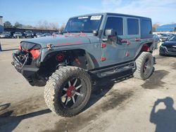 Jeep salvage cars for sale: 2014 Jeep Wrangler Unlimited Rubicon