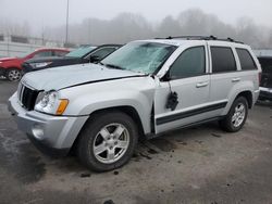 Salvage cars for sale at Assonet, MA auction: 2006 Jeep Grand Cherokee Laredo