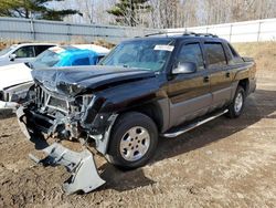 Salvage Trucks for parts for sale at auction: 2002 Chevrolet Avalanche C1500