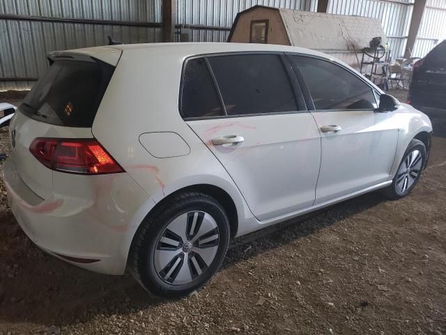 2016 Volkswagen E-GOLF SE