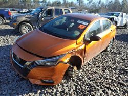 Nissan salvage cars for sale: 2021 Nissan Versa SR