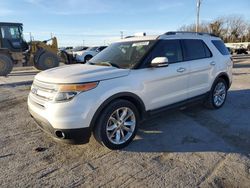 Salvage cars for sale at Oklahoma City, OK auction: 2015 Ford Explorer Limited