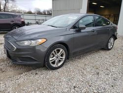 Ford Fusion salvage cars for sale: 2018 Ford Fusion SE