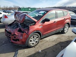 Salvage cars for sale from Copart Cahokia Heights, IL: 2016 Ford Escape S