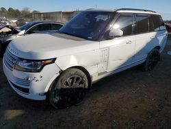 Land Rover Range Rover salvage cars for sale: 2016 Land Rover Range Rover HSE