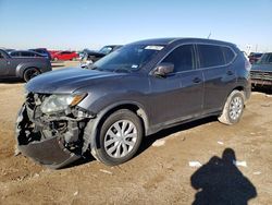 Salvage cars for sale at Amarillo, TX auction: 2016 Nissan Rogue S