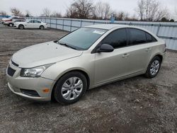 Chevrolet salvage cars for sale: 2013 Chevrolet Cruze LS