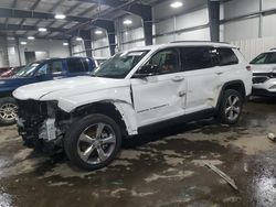 Salvage cars for sale at Ham Lake, MN auction: 2021 Jeep Grand Cherokee L Limited