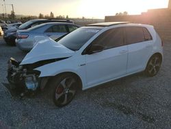 Salvage cars for sale from Copart Mentone, CA: 2016 Volkswagen GTI S/SE