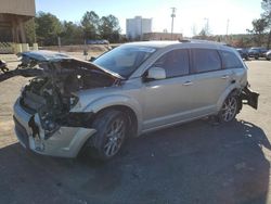 Salvage cars for sale at Gaston, SC auction: 2011 Dodge Journey R/T