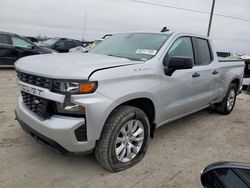 Chevrolet Silverado c1500 Custom Vehiculos salvage en venta: 2021 Chevrolet Silverado C1500 Custom