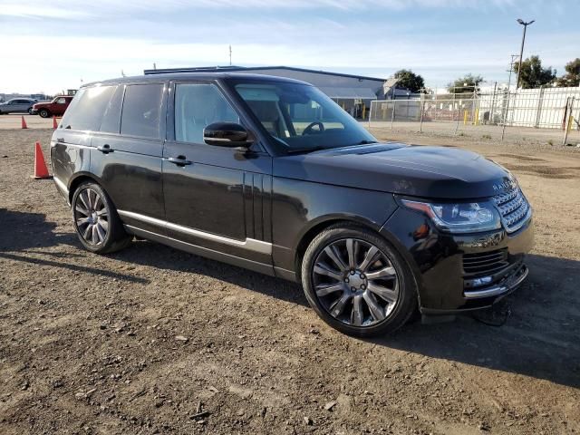 2017 Land Rover Range Rover Supercharged