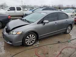 Honda Civic ex salvage cars for sale: 2010 Honda Civic EX