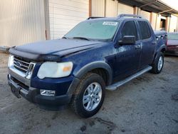 Salvage cars for sale from Copart Grenada, MS: 2007 Ford Explorer Sport Trac XLT