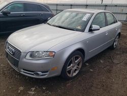 Vehiculos salvage en venta de Copart Elgin, IL: 2007 Audi A4 2.0T Quattro