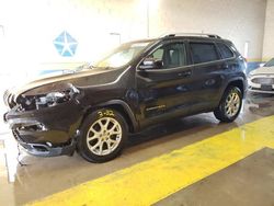 Salvage cars for sale at Indianapolis, IN auction: 2015 Jeep Cherokee Latitude