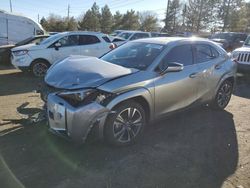 Salvage cars for sale at Denver, CO auction: 2022 Lexus UX 250H Base