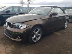 BMW 1 Series salvage cars for sale: 2012 BMW 128 I