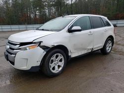 Salvage cars for sale at Lyman, ME auction: 2012 Ford Edge SEL