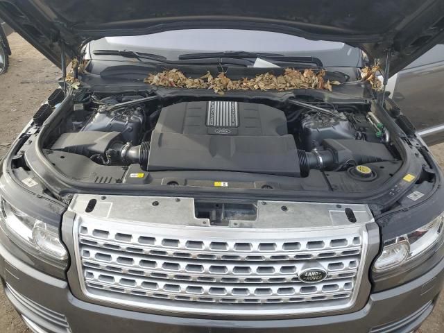 2016 Land Rover Range Rover HSE