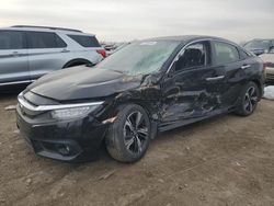 Honda salvage cars for sale: 2018 Honda Civic Touring