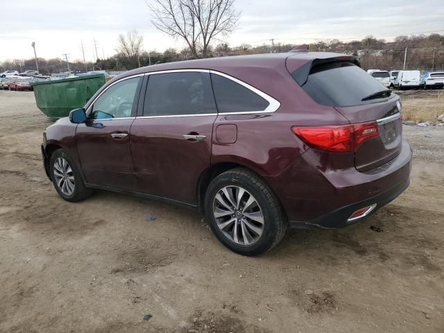 2016 Acura MDX Technology