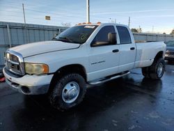 Burn Engine Cars for sale at auction: 2004 Dodge RAM 3500 ST