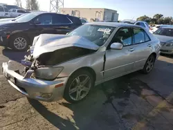 Salvage cars for sale from Copart Vallejo, CA: 2004 Lexus IS 300