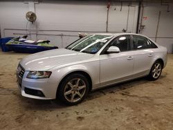 Salvage cars for sale from Copart Wheeling, IL: 2009 Audi A4 2.0T Quattro