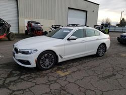 Salvage cars for sale from Copart Woodburn, OR: 2018 BMW 530 I