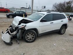 Salvage cars for sale from Copart Oklahoma City, OK: 2016 Jeep Cherokee Sport