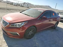 Salvage cars for sale at North Las Vegas, NV auction: 2015 Hyundai Sonata SE