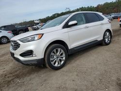 Salvage cars for sale at Greenwell Springs, LA auction: 2019 Ford Edge Titanium