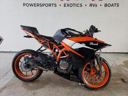 Salvage cars for sale from Copart Riverview, FL: 2018 KTM 390 Duke
