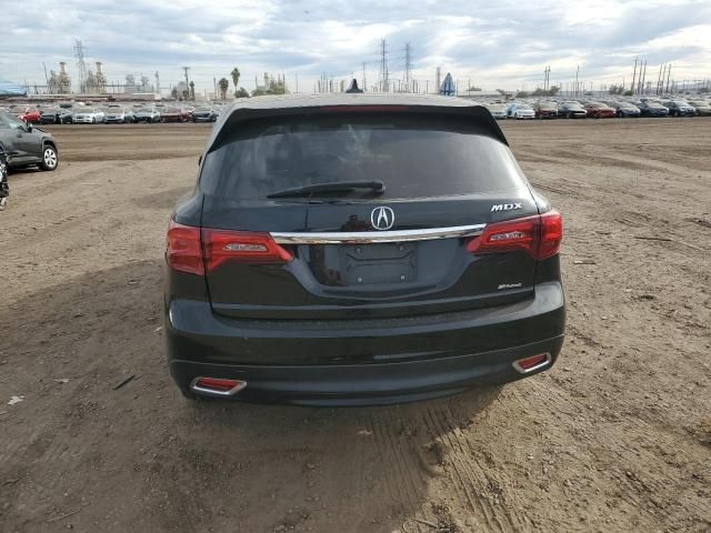 2016 Acura MDX Technology