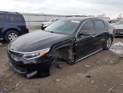 KIA Optima Hybrid Vehiculos salvage en venta: 2017 KIA Optima Hybrid