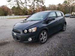 Chevrolet Sonic salvage cars for sale: 2013 Chevrolet Sonic LTZ