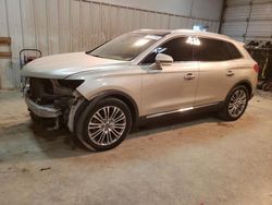 Salvage cars for sale from Copart Abilene, TX: 2017 Lincoln MKX Reserve