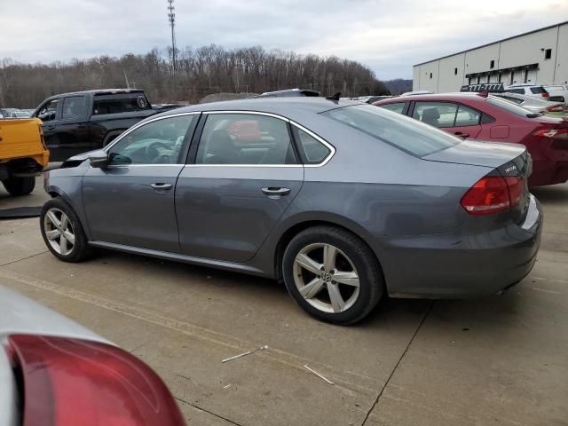 2012 Volkswagen Passat SE