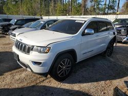Salvage cars for sale from Copart Harleyville, SC: 2017 Jeep Grand Cherokee Limited