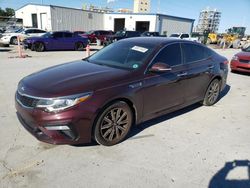 Salvage cars for sale at New Orleans, LA auction: 2019 KIA Optima LX