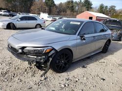 Salvage cars for sale from Copart Mendon, MA: 2024 Honda Civic Sport