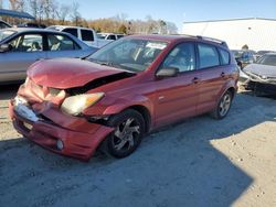 Pontiac Vibe salvage cars for sale: 2004 Pontiac Vibe