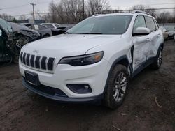 Vehiculos salvage en venta de Copart New Britain, CT: 2019 Jeep Cherokee Latitude Plus