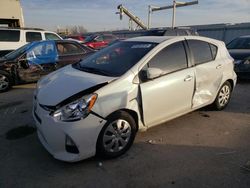 Salvage cars for sale at Kansas City, KS auction: 2014 Toyota Prius C