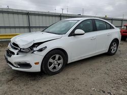 Salvage cars for sale from Copart Lawrenceburg, KY: 2015 Chevrolet Cruze LT