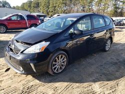 Salvage cars for sale at Seaford, DE auction: 2014 Toyota Prius V