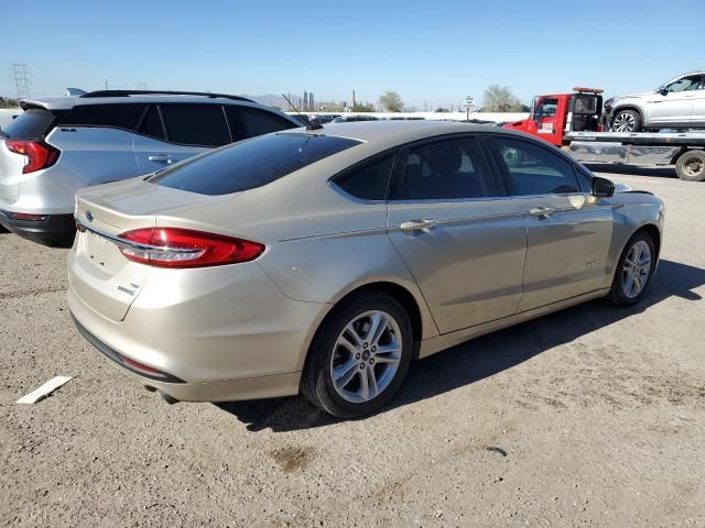 2018 Ford Fusion SE Hybrid