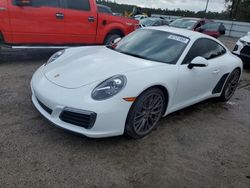 Salvage cars for sale from Copart Harleyville, SC: 2018 Porsche 911 Carrera