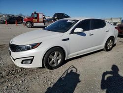 Salvage cars for sale from Copart Earlington, KY: 2015 KIA Optima LX